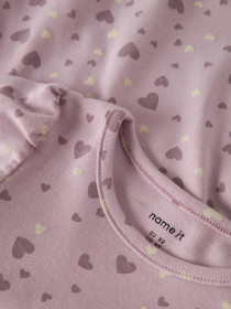 NAME IT Bluse Bheart Keepsake Lilac